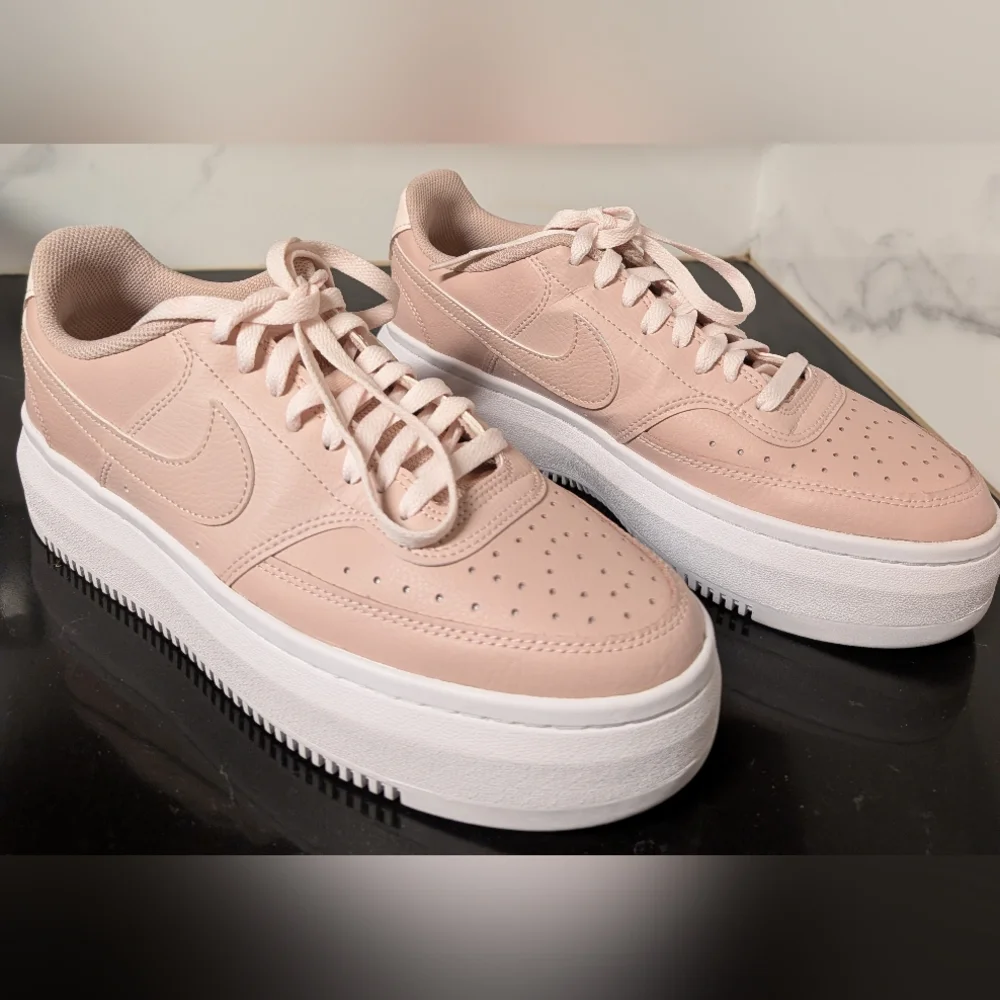 Nike Court Vision Alta LTR Platform Sneakers Size 12 Like New MSRP 94.99 - Picture 6 of 13